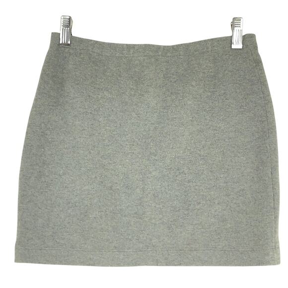 Ralph Lauren Skirt Womens XS Gray Wool Blend Mini Pull On Casual Classic Career - Picture 6 of 14